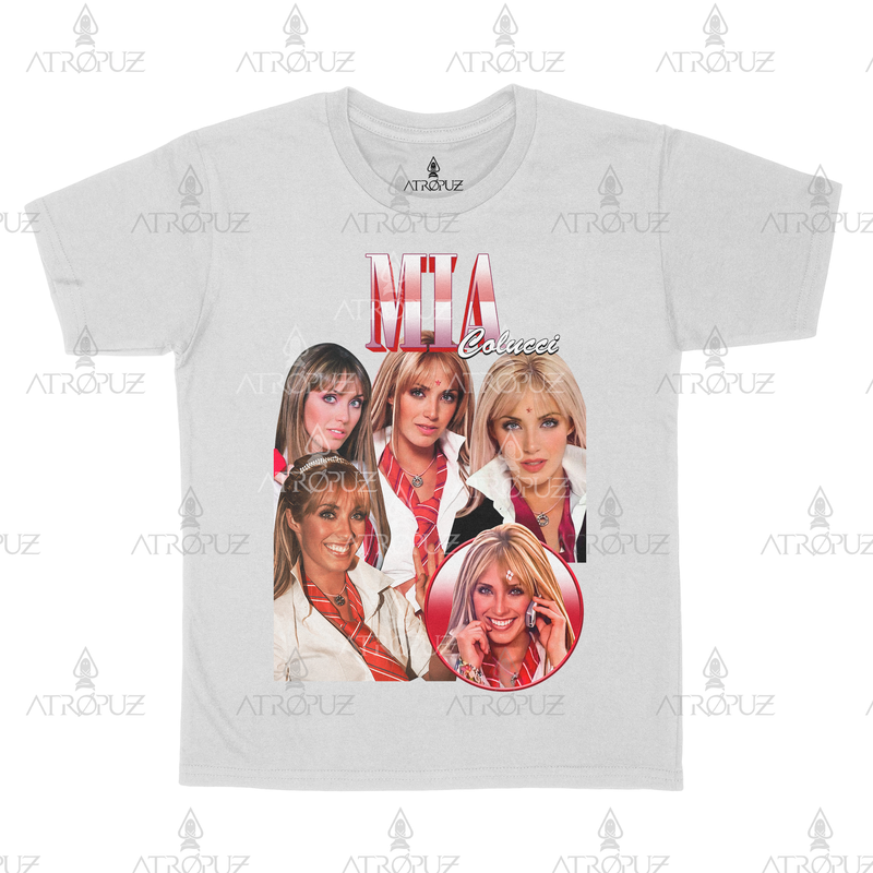 Camiseta Algodão Unissex Tshirt Graphic Tee Mia Colucci Rebeldes RBD