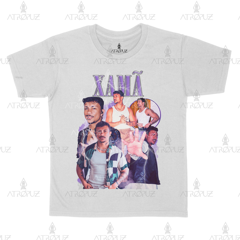 Camiseta Algodão Unissex Tshirt Graphic Tee Xamã