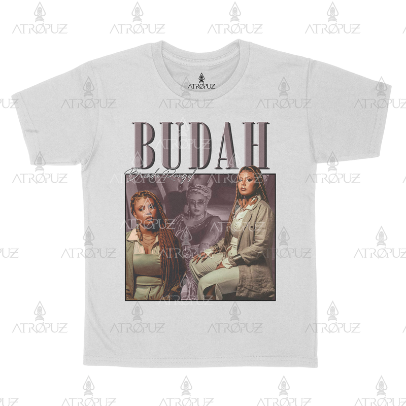 Camiseta Algodão Unissex Tshirt Graphic Tee Budah Brenda Rangel