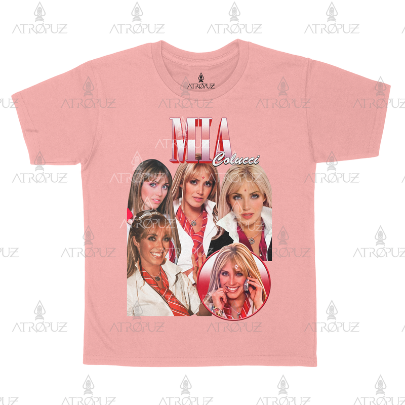 Camiseta Algodão Unissex Tshirt Graphic Tee Mia Colucci Rebeldes RBD