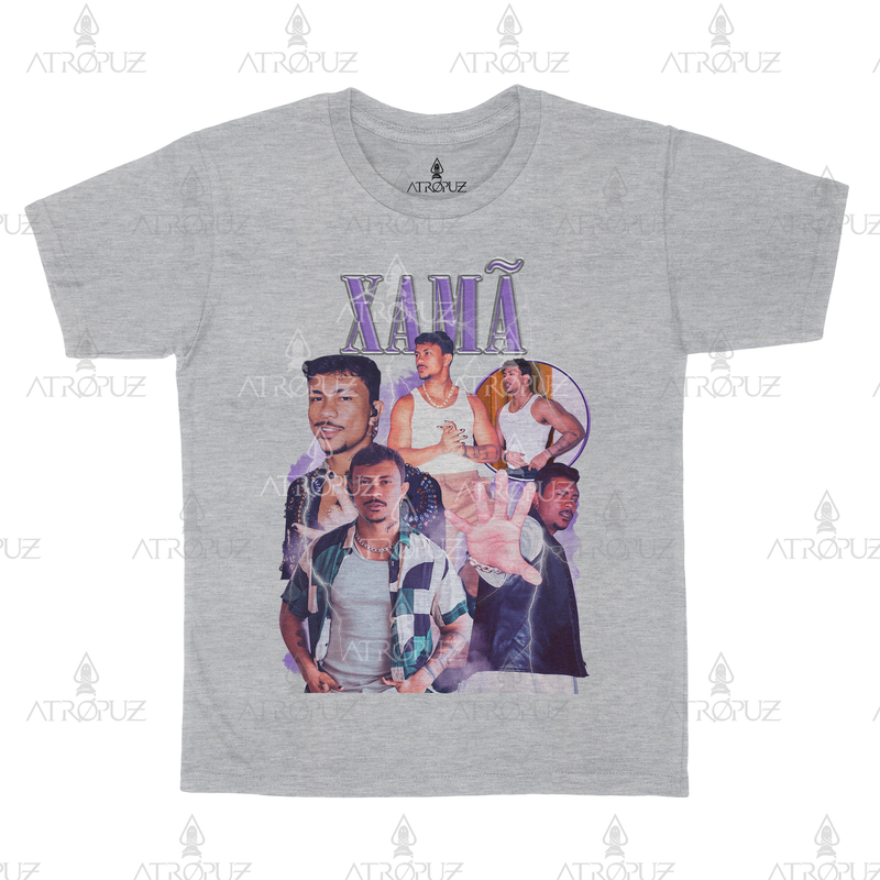 Camiseta Algodão Unissex Tshirt Graphic Tee Xamã