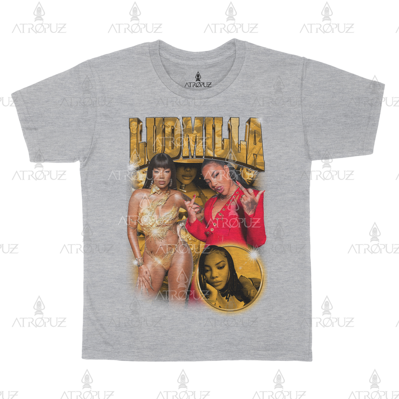 Camiseta Algodão Unissex Ludmilla