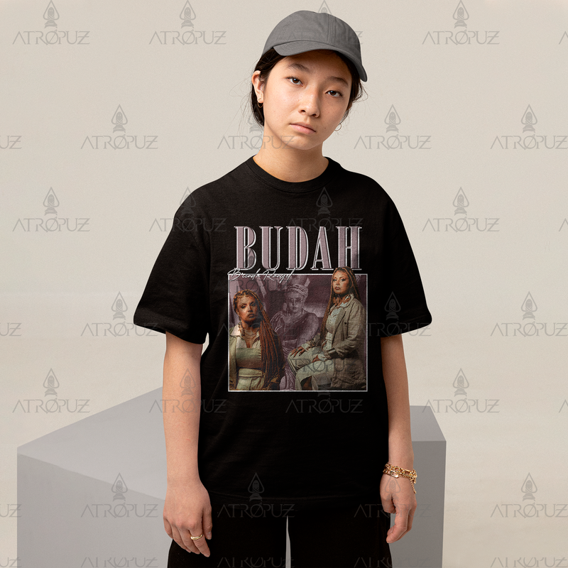 Camiseta Algodão Unissex Tshirt Graphic Tee Budah Brenda Rangel