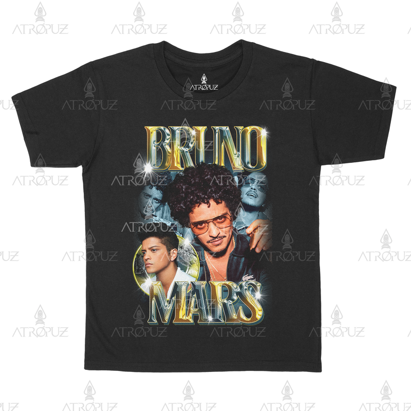 Camiseta Algodão Unissex Tshirt Bruno Mars