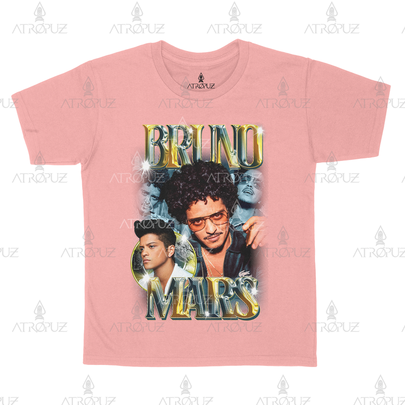 Camiseta Algodão Unissex Tshirt Bruno Mars