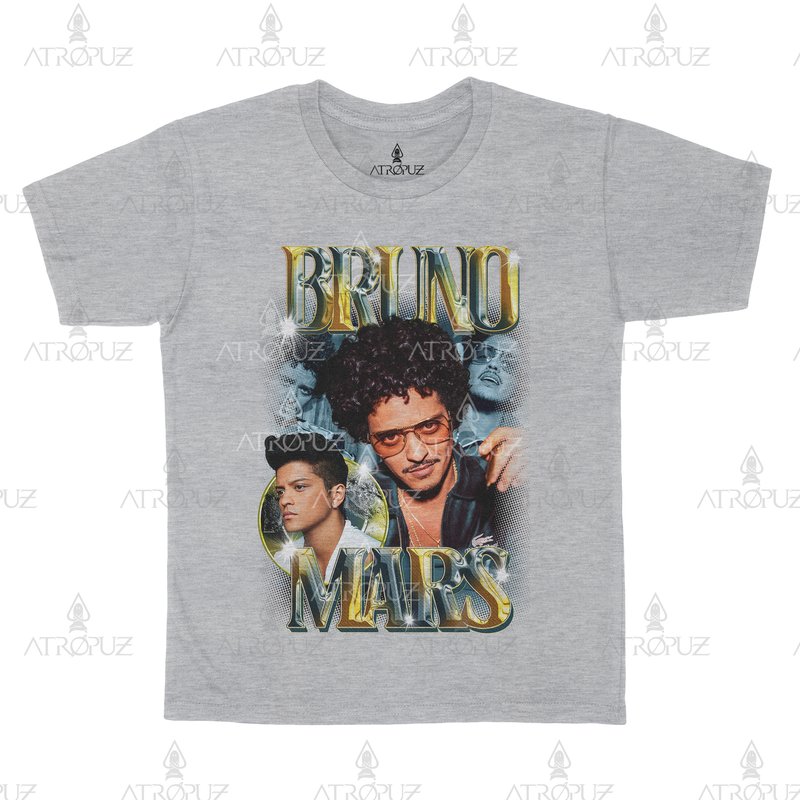 Camiseta Algodão Unissex Tshirt Bruno Mars