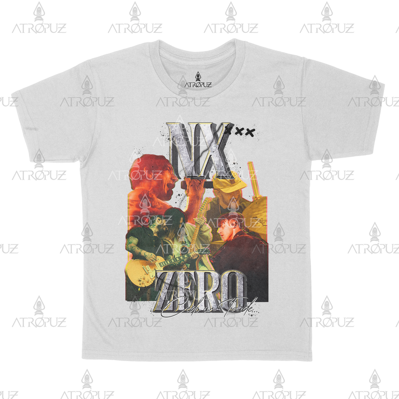 Camiseta Algodão Unissex Banda NX Zero Cedo ou Tarde
