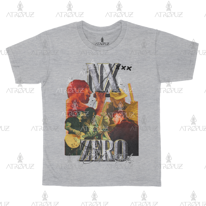 Camiseta Algodão Unissex Banda NX Zero Cedo ou Tarde