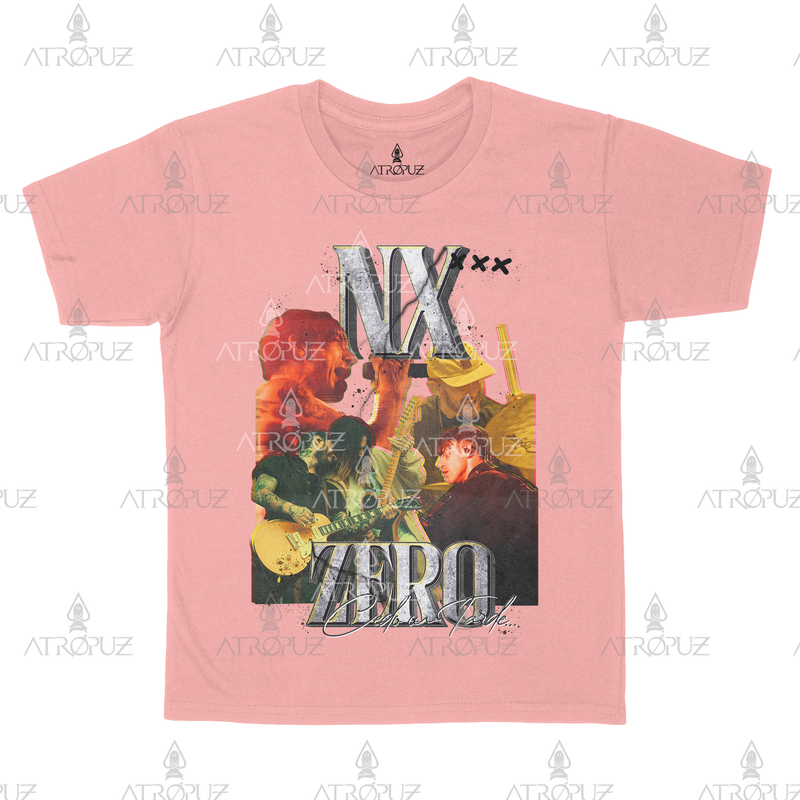Camiseta Algodão Unissex Banda NX Zero Cedo ou Tarde
