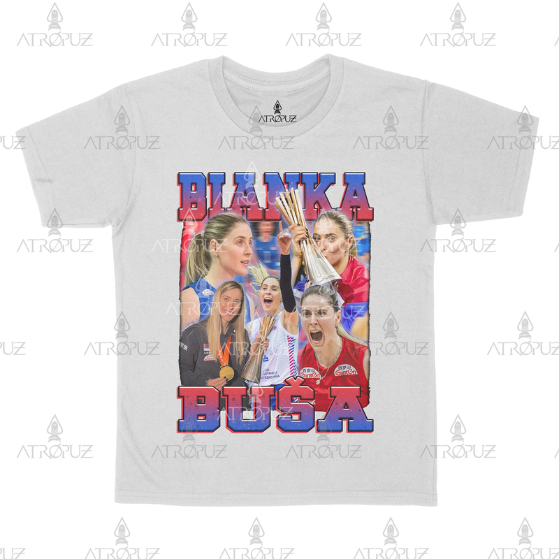 Camiseta Algodão Unissex Bianka Busa jogadora de volei