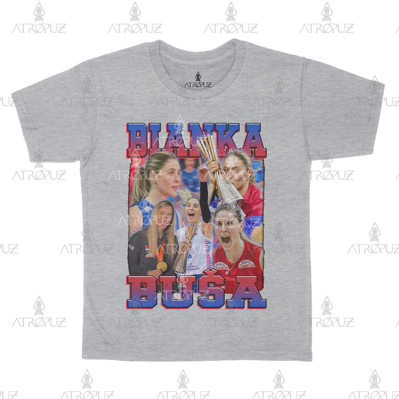 Camiseta Algodão Unissex Bianka Busa jogadora de volei