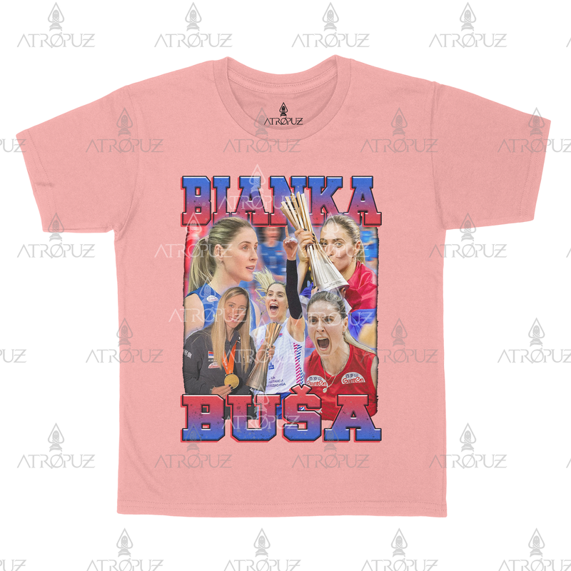 Camiseta Algodão Unissex Bianka Busa jogadora de volei