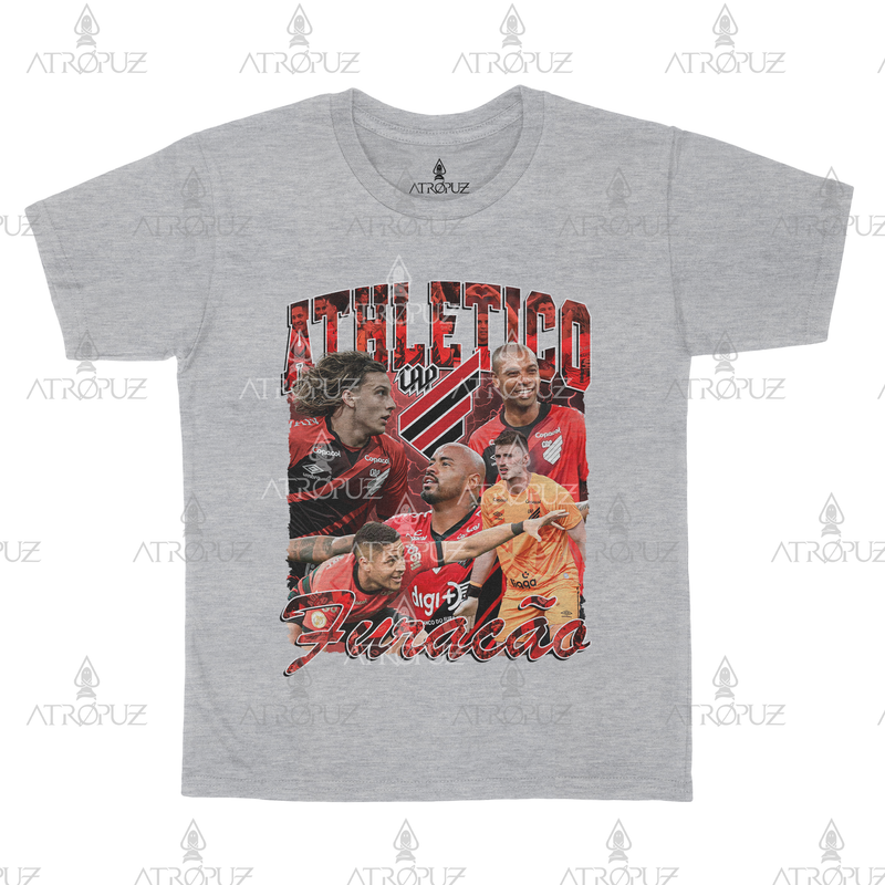 Camiseta Algodão Unissex Athletico Paranaense Furacão