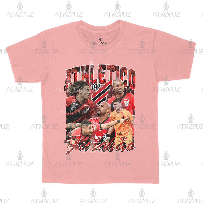 Camiseta Algodão Unissex Athletico Paranaense Furacão