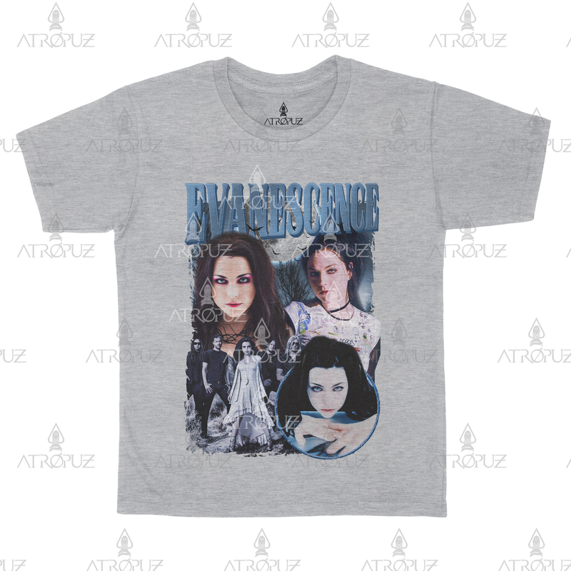 Camiseta Algodão Unissex Banda Evanescence Rock