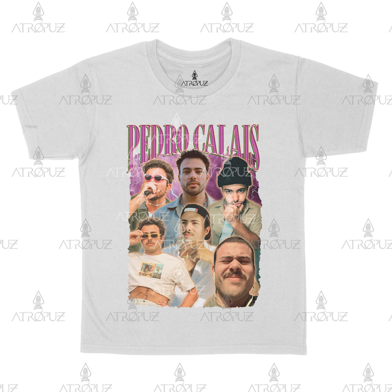 Camiseta Algodão Unissex Banda Lagum Pedro Calais