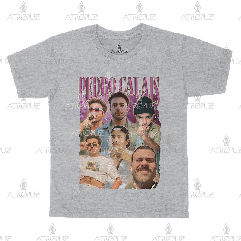 Camiseta Algodão Unissex Banda Lagum Pedro Calais