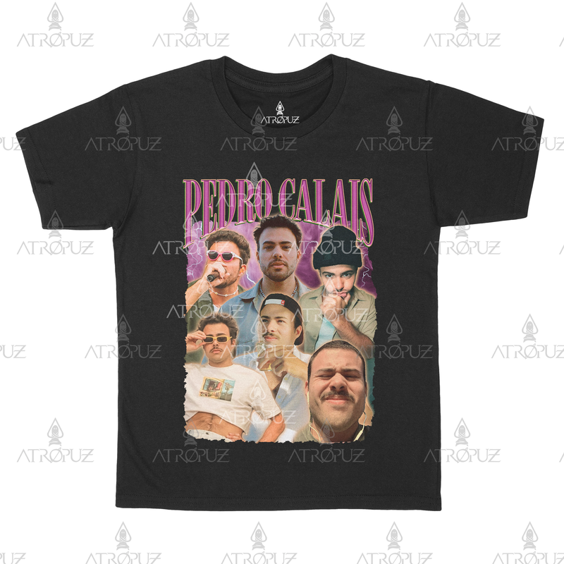 Camiseta Algodão Unissex Banda Lagum Pedro Calais