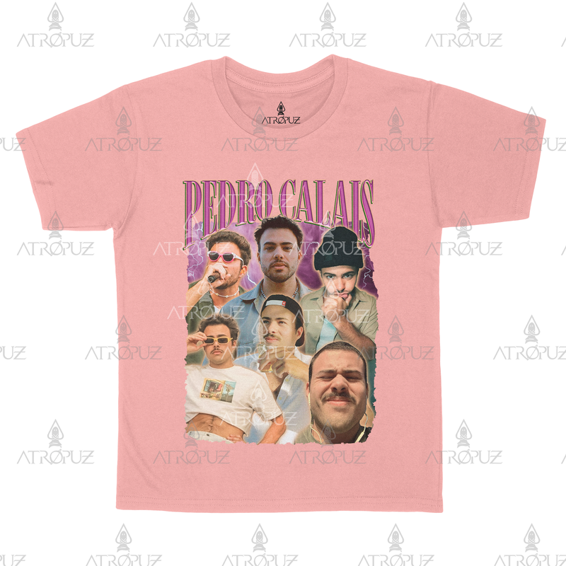 Camiseta Algodão Unissex Banda Lagum Pedro Calais