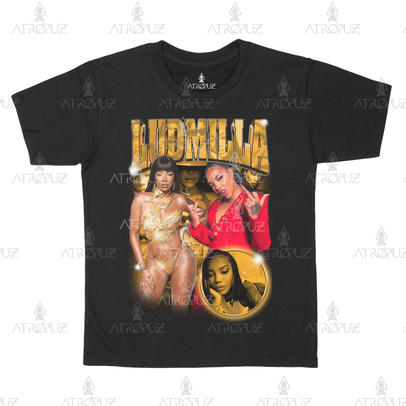 Camiseta Algodão Unissex Ludmilla