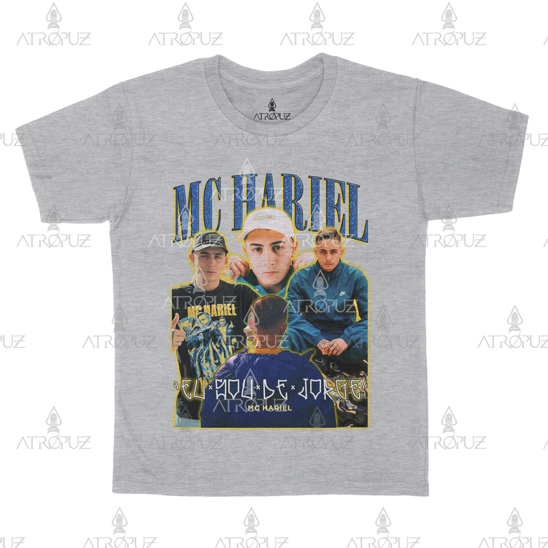 Camiseta Algodão Unissex MC Hariel funk trap