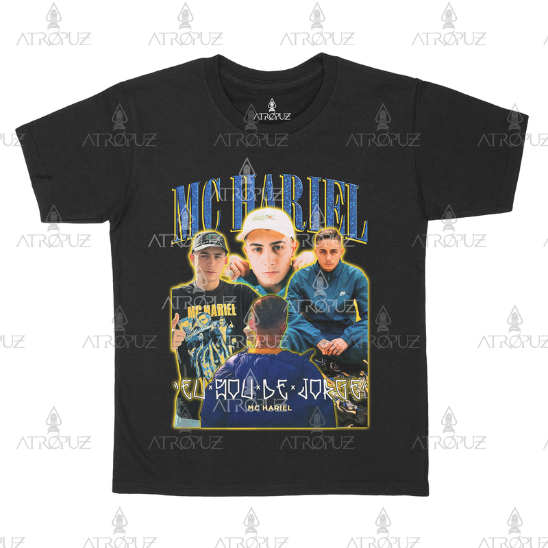 Camiseta Algodão Unissex MC Hariel funk trap