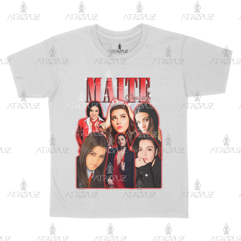 Camiseta Algodão Unissex Maite Perroni Rebeldes RBD