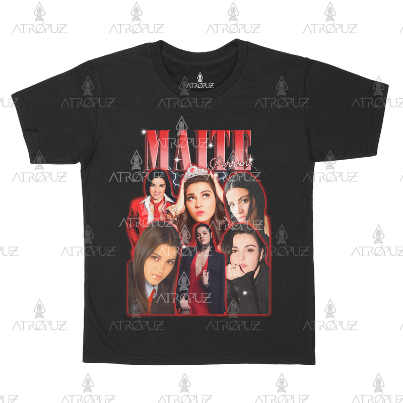 Camiseta Algodão Unissex Maite Perroni Rebeldes RBD