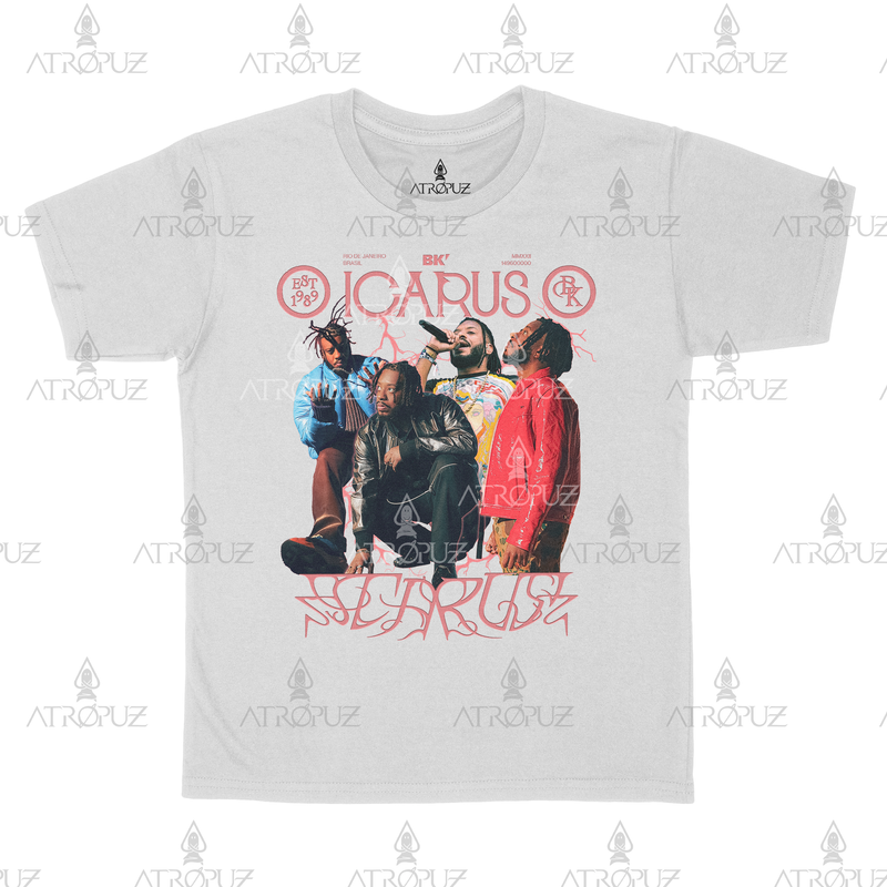 Camiseta Algodão Unissex T shirt BK' Rapper Abebe Bikila