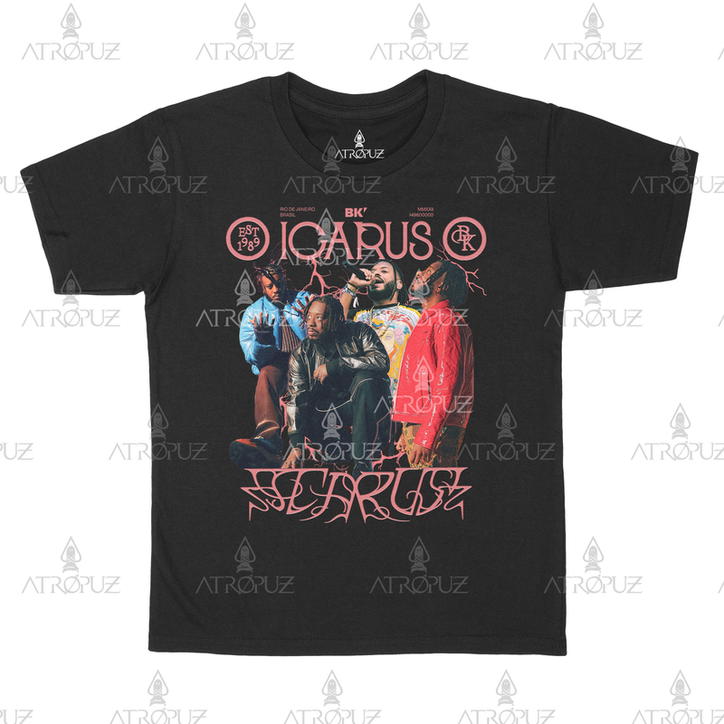 Camiseta Algodão Unissex T shirt BK' Rapper Abebe Bikila