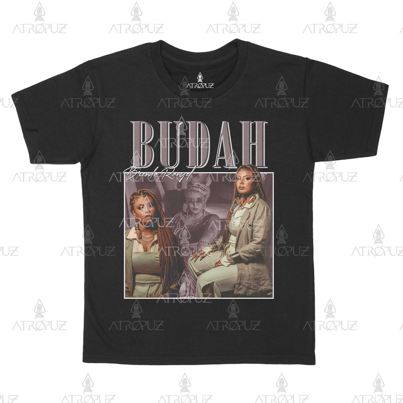 Camiseta Algodão Unissex Tshirt Graphic Tee Budah Brenda Rangel