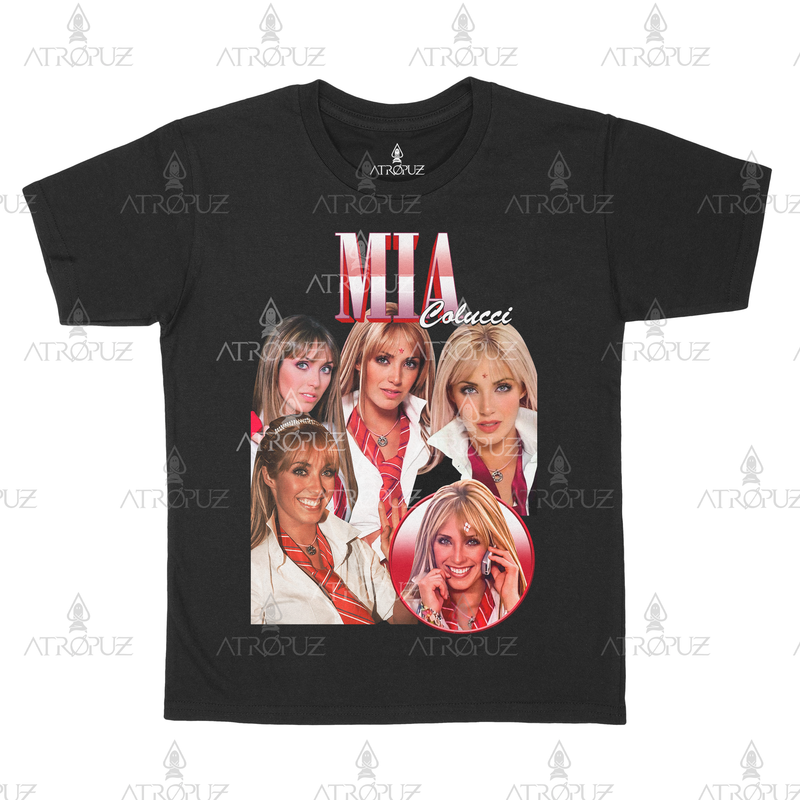 Camiseta Algodão Unissex Tshirt Graphic Tee Mia Colucci Rebeldes RBD