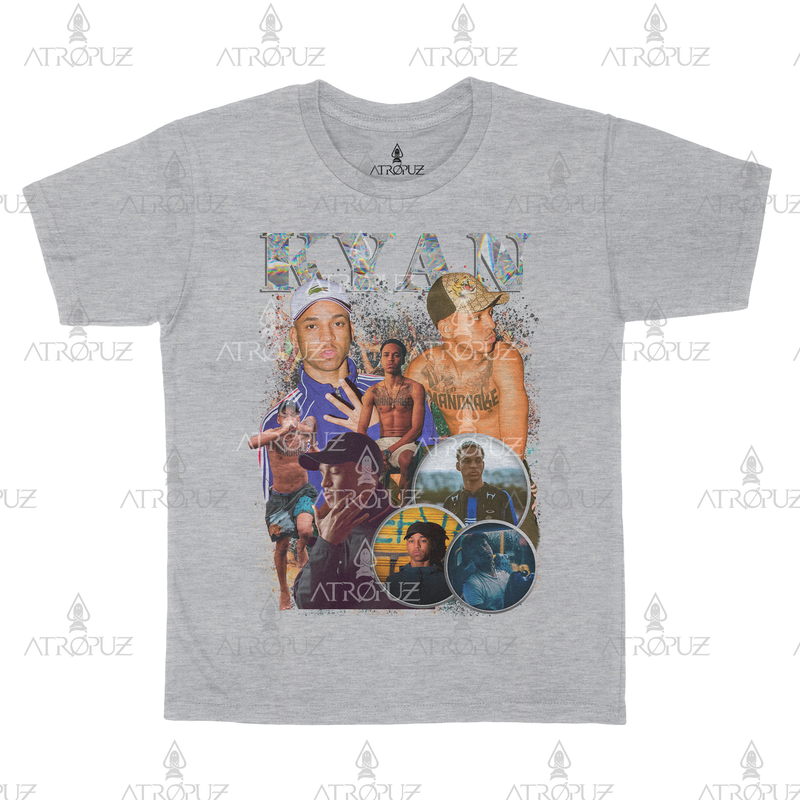 Camiseta Algodão Unissex T shirt Graphic Tees Kyan Mandrake trap rap