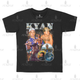 Camiseta Algodão Unissex T shirt Graphic Tees Kyan Mandrake trap rap