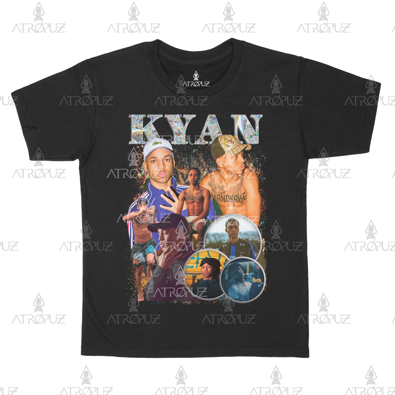 Camiseta Algodão Unissex T shirt Graphic Tees Kyan Mandrake trap rap