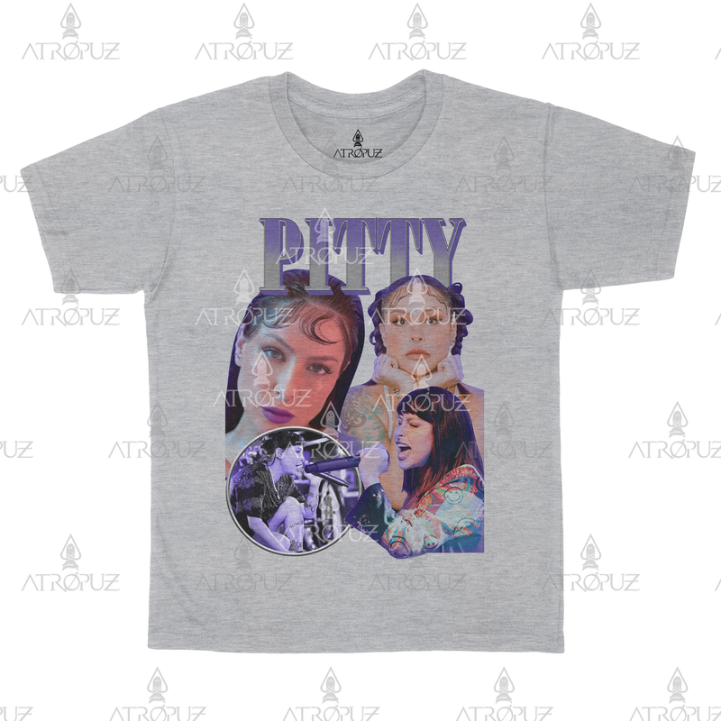 Camiseta Algodão Unissex T shirt Graphic Tees cantora Pitty rock