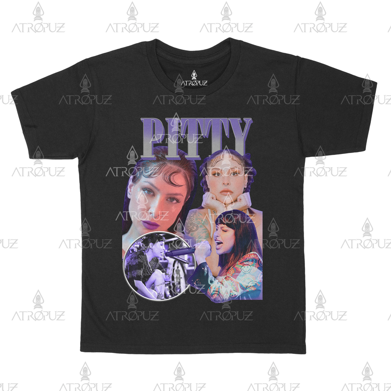 Camiseta Algodão Unissex T shirt Graphic Tees cantora Pitty rock