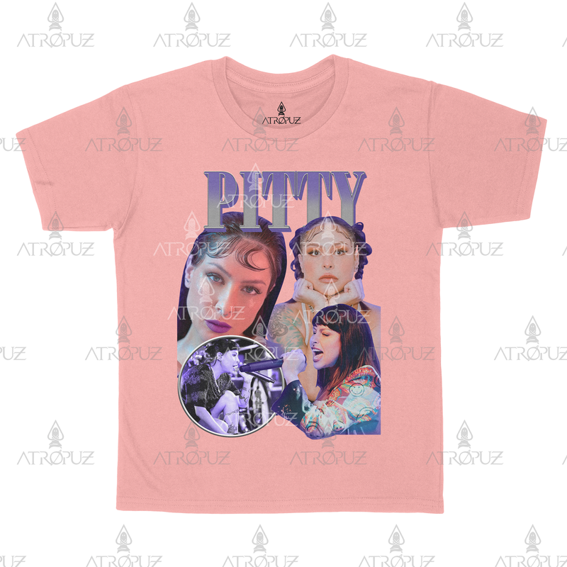 Camiseta Algodão Unissex T shirt Graphic Tees cantora Pitty rock
