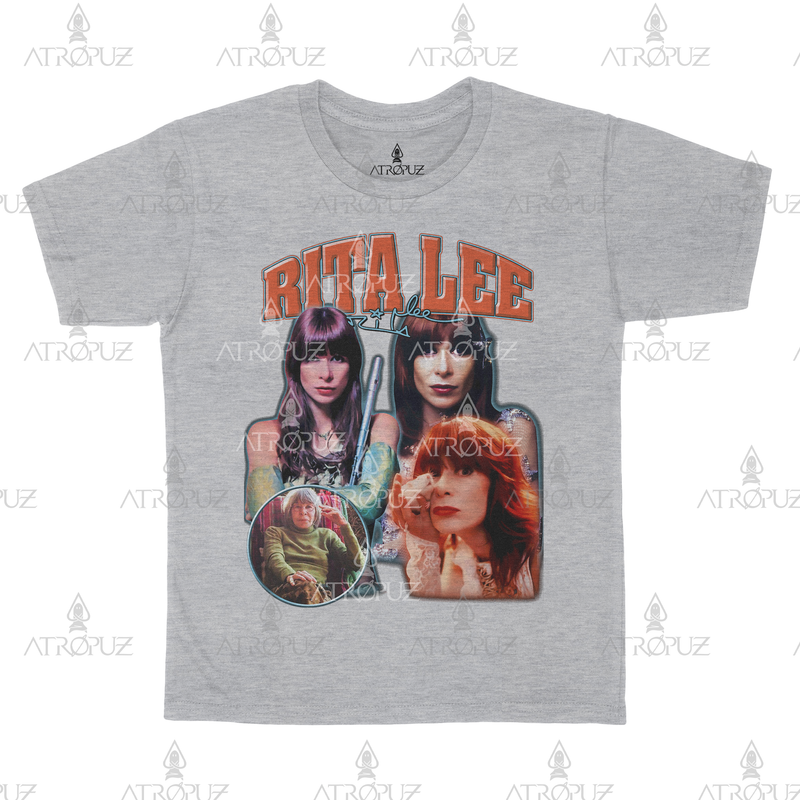 Camiseta Algodão Unissex Tshirt Graphic Tees cantora Rita Lee rock