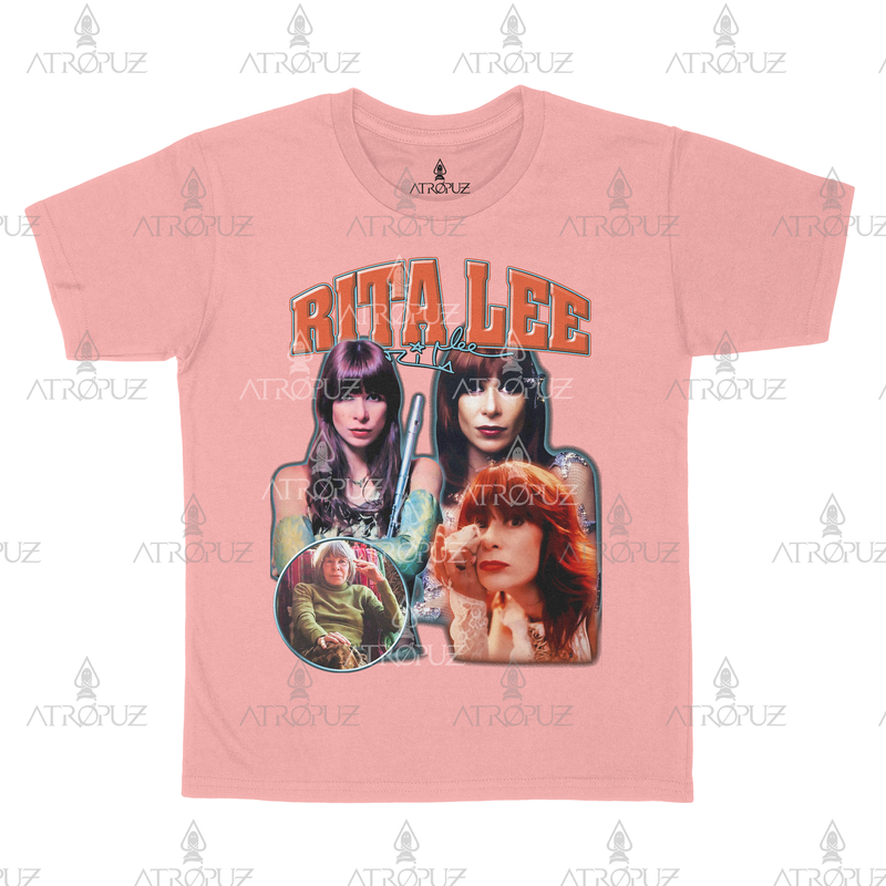 Camiseta Algodão Unissex Tshirt Graphic Tees cantora Rita Lee rock