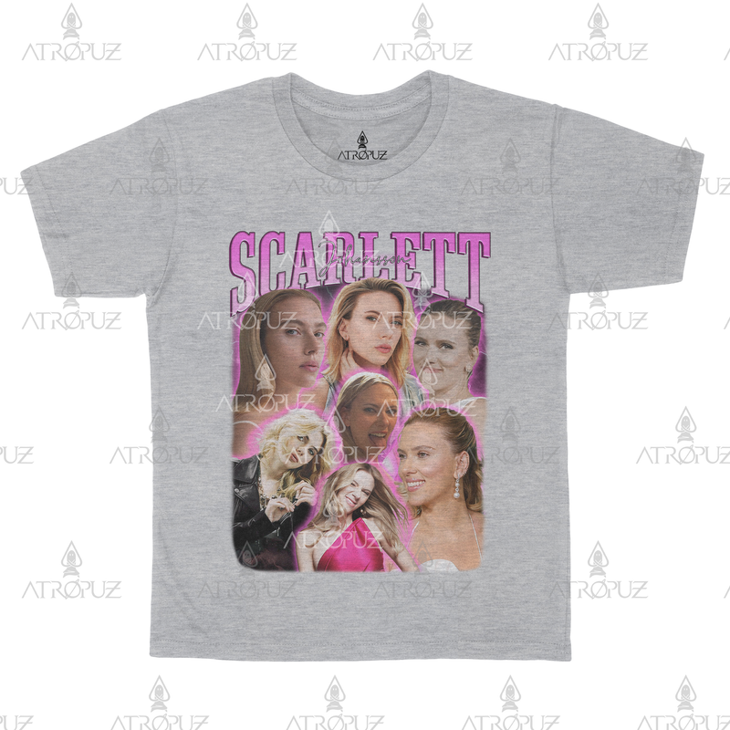 Camiseta Algodão Unissex atriz Scarlett Johansson Viúva Negra