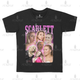 Camiseta Algodão Unissex atriz Scarlett Johansson Viúva Negra
