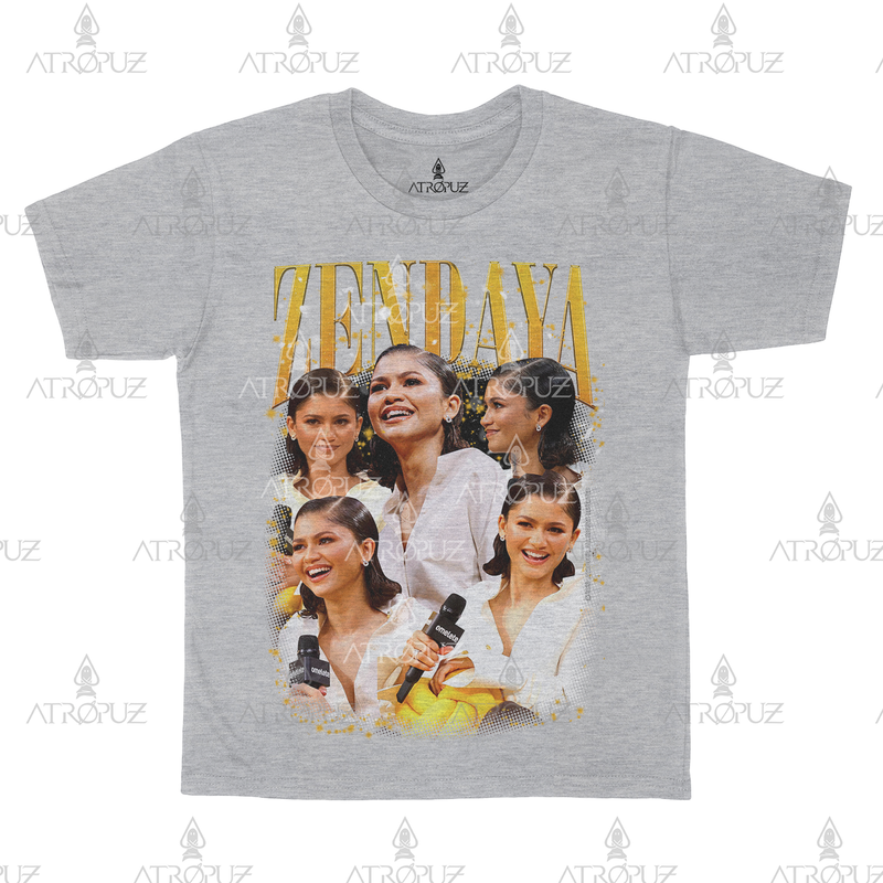 Camiseta Algodão Unissex Zendaya