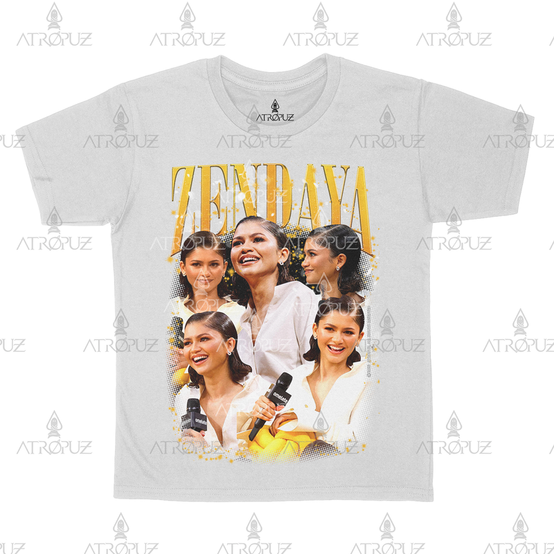 Camiseta Algodão Unissex Zendaya