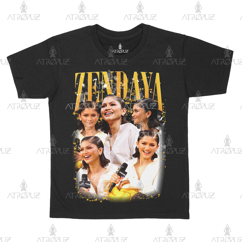 Camiseta Algodão Unissex Zendaya