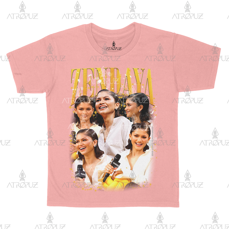 Camiseta Algodão Unissex Zendaya