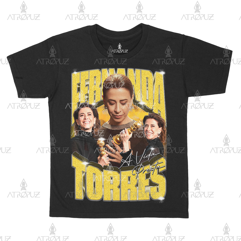 Camiseta Algodão Unissex Fernanda Torres