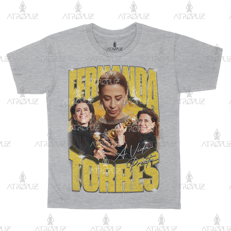 Camiseta Algodão Unissex Fernanda Torres