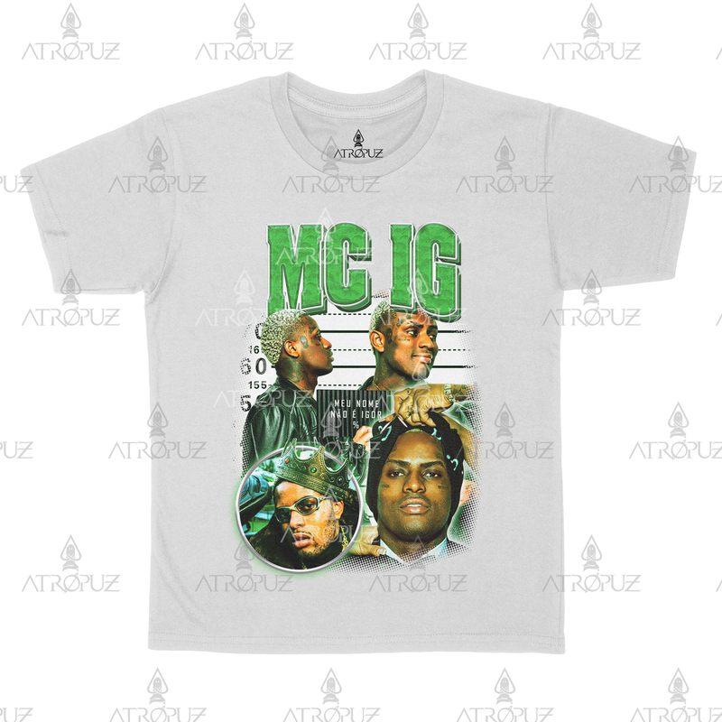 Camiseta Algodão Unissex MC IG