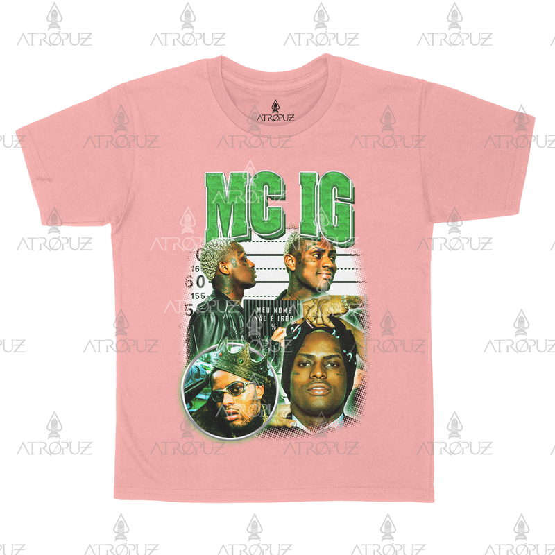 Camiseta Algodão Unissex MC IG